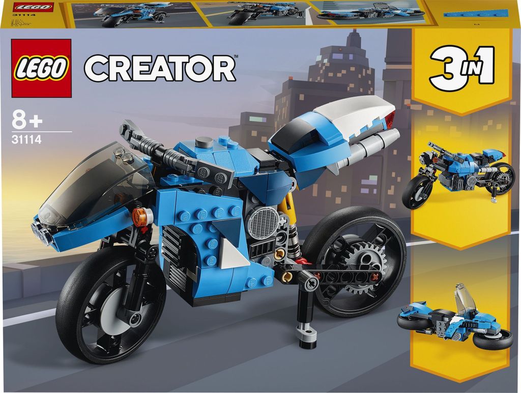 LEGO 31114 Creator 3-in-1 moto fuoristrada fatta di Immagine del prodotto 