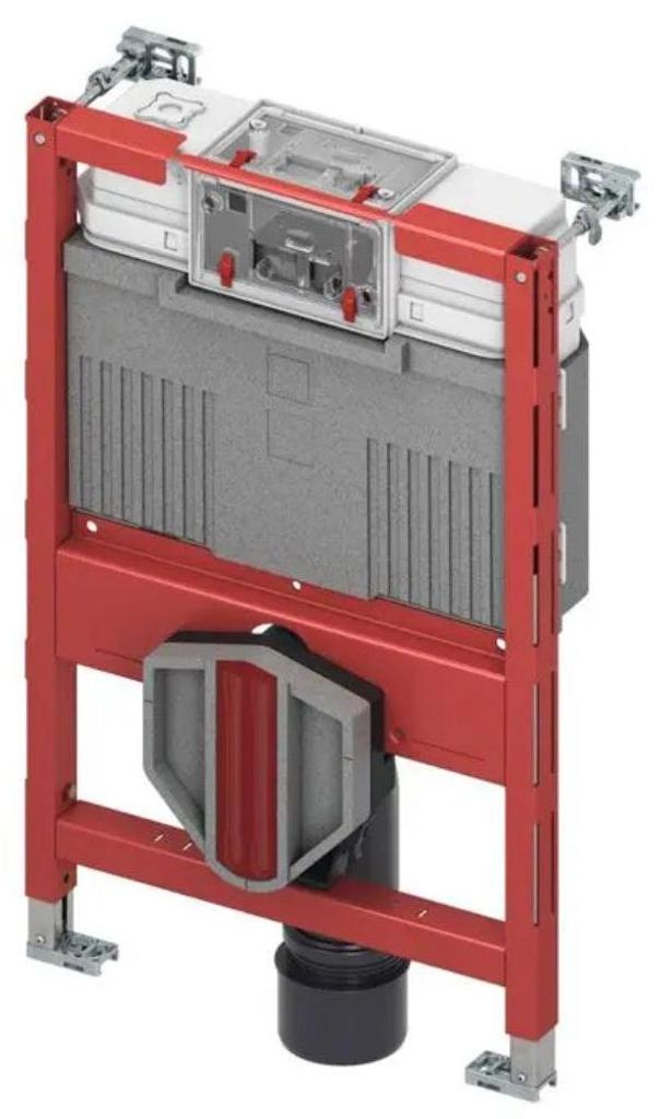 Tece TECEprofil - Vorwandelement für Wand-WC, mit Bidetfunktion, Spülkasten Uni, Bauhöhe 0,82 m 9300380