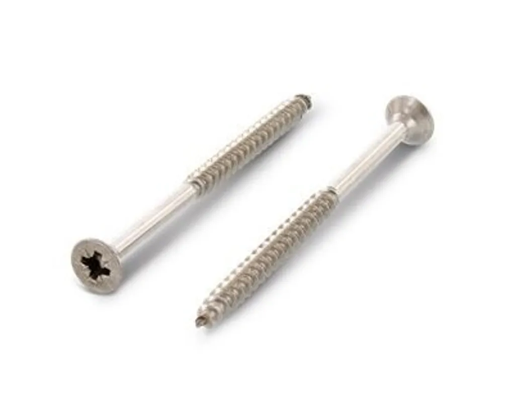 Stock 200 Viti Legno Inox A2 4.5x100mm | Anti-Ruggine per Esterni