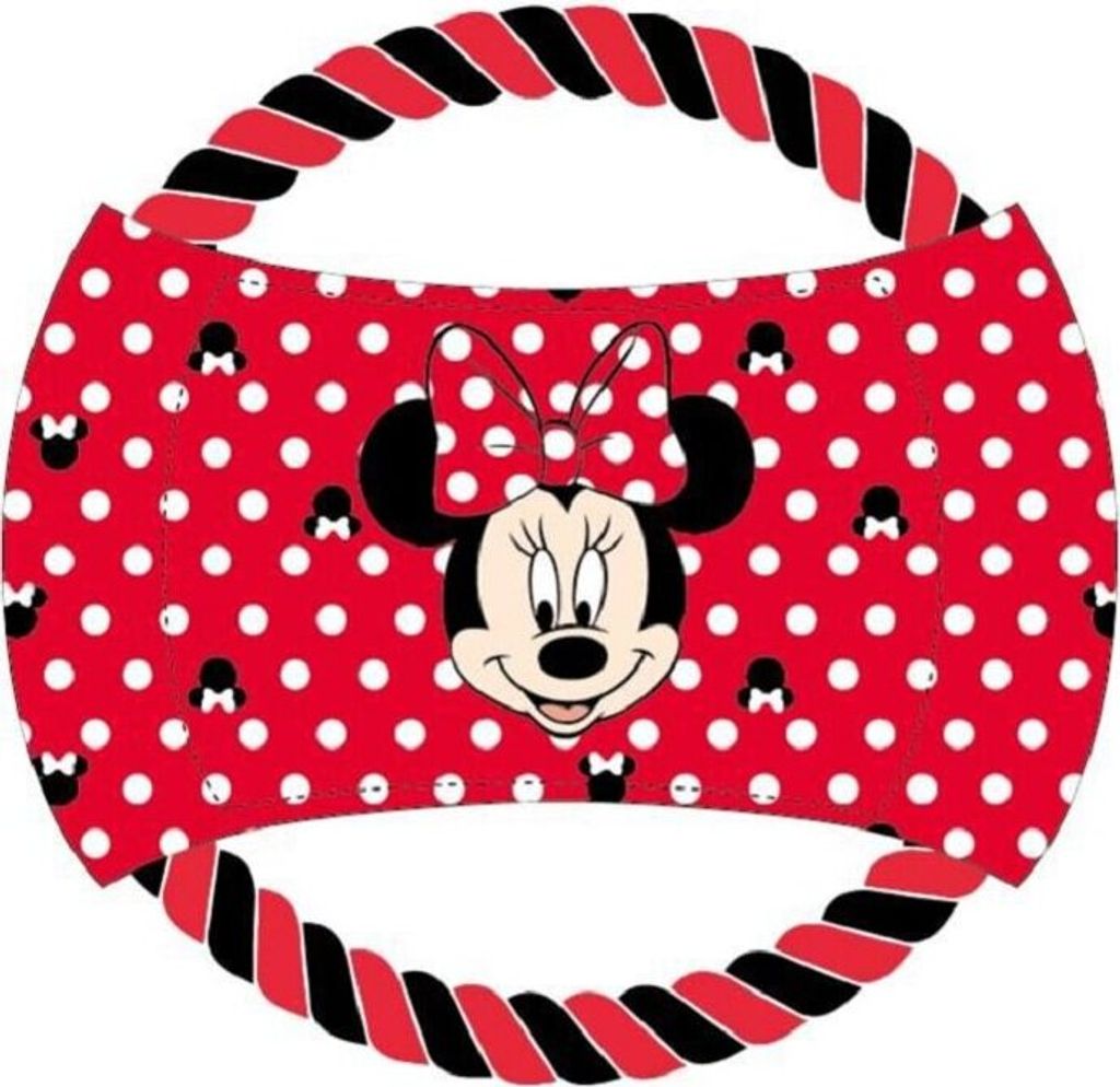 Disney Myszka Minnie zabawka dla psa piszczący plusz z liną Zdjęcie produktu 