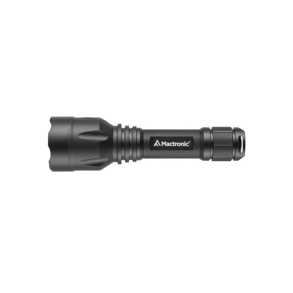 Lampe torche LED tactique Mactronic 1550 lumens noire haute intensité