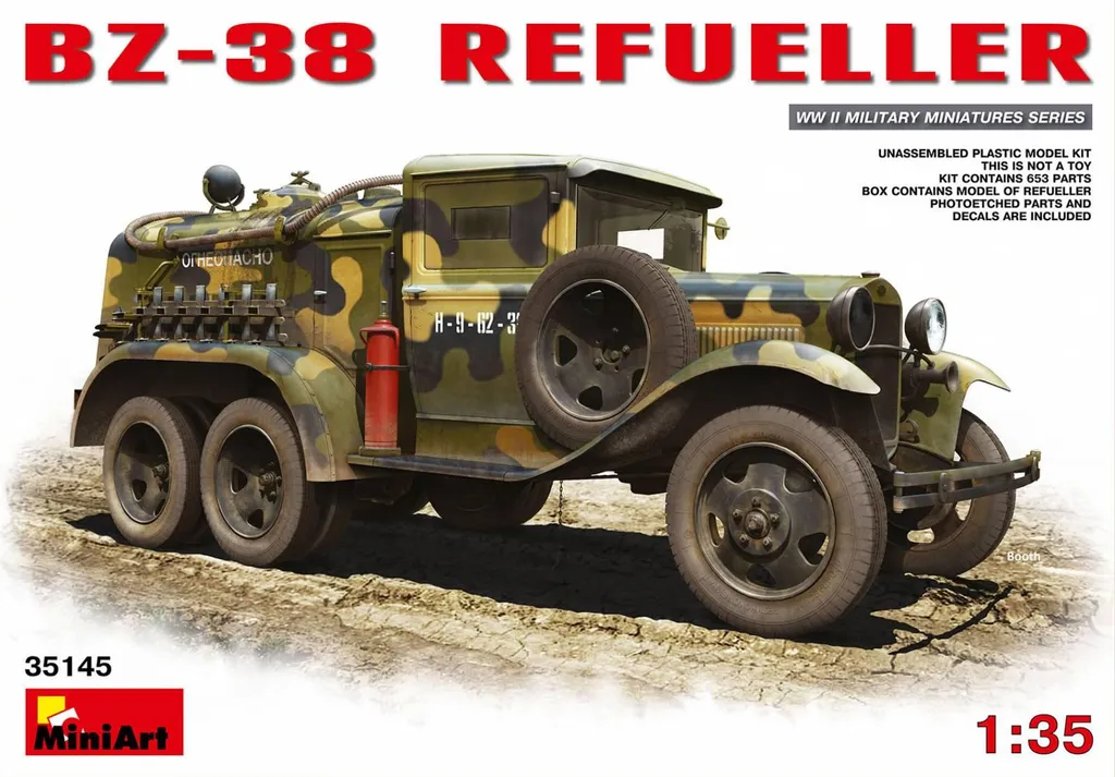 Modèle Réduit BZ-38 Refueller pour Diorama Militaire 1:35 MiniArt 35145