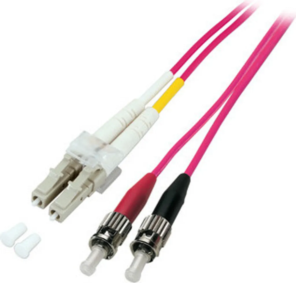 EFB-Elektronik LC-ST OM4 10m: Cavo Patch Duplex Erika Violet O0326.10
