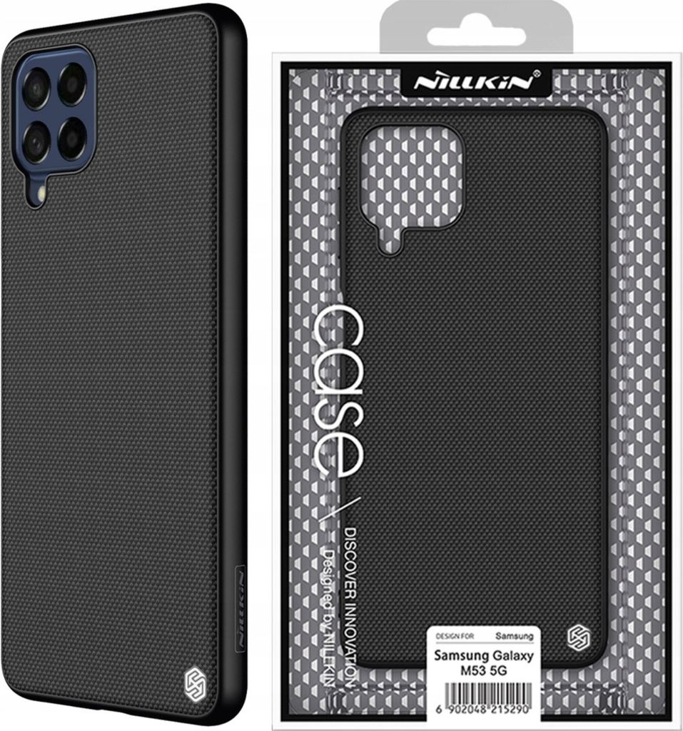 Nillkin Fall Fall Fall für Samsung Galaxy M53 5G Schwarz