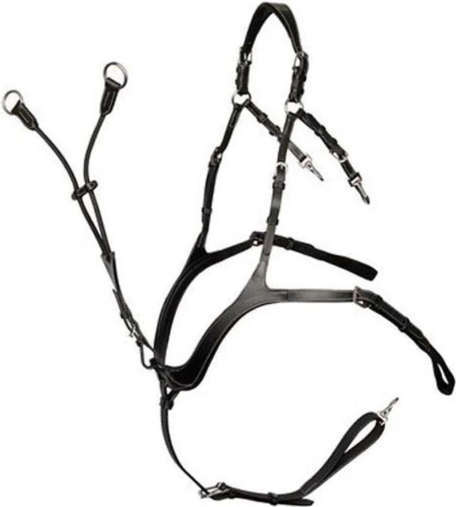 Harry's Horse Deluxe Breastplate Black Cob Black Cob Obrázek produktu 