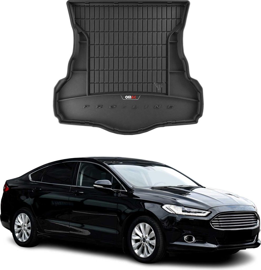OMAC Gummi Kofferraumwanne für Ford Mondeo mk5 Liftback 2014-2022 TPE Schwarz