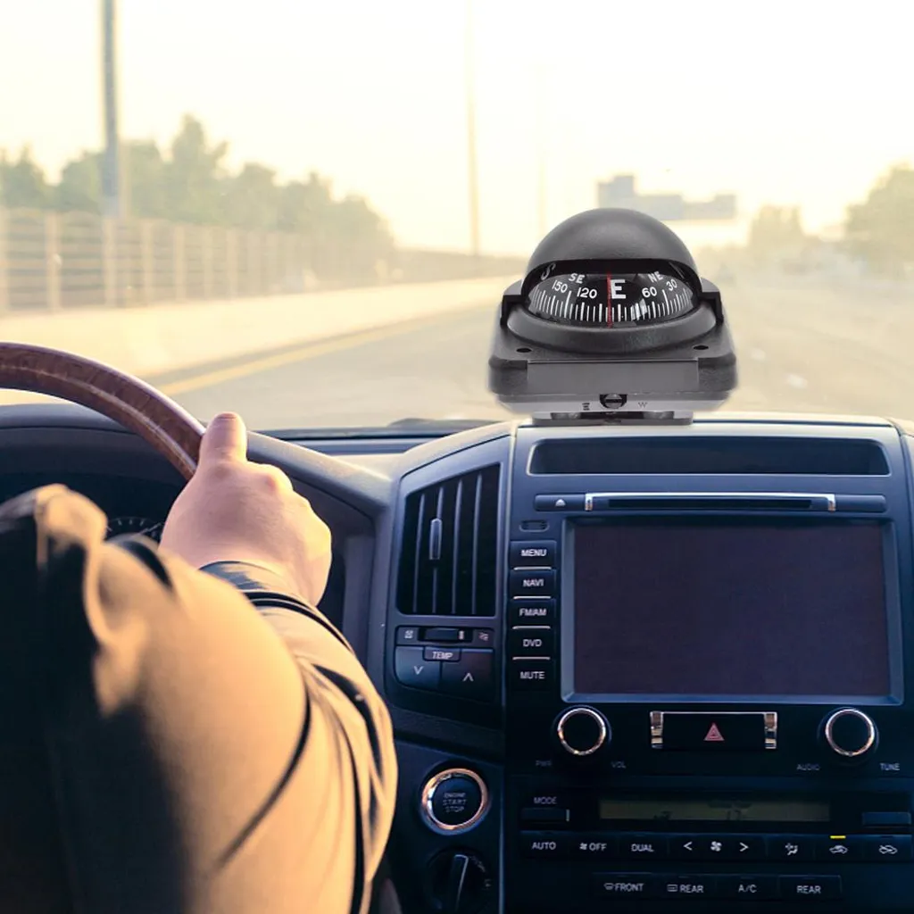 Bussola Nautica Professionale Regolabile per Auto e Barca | Alta Precisione