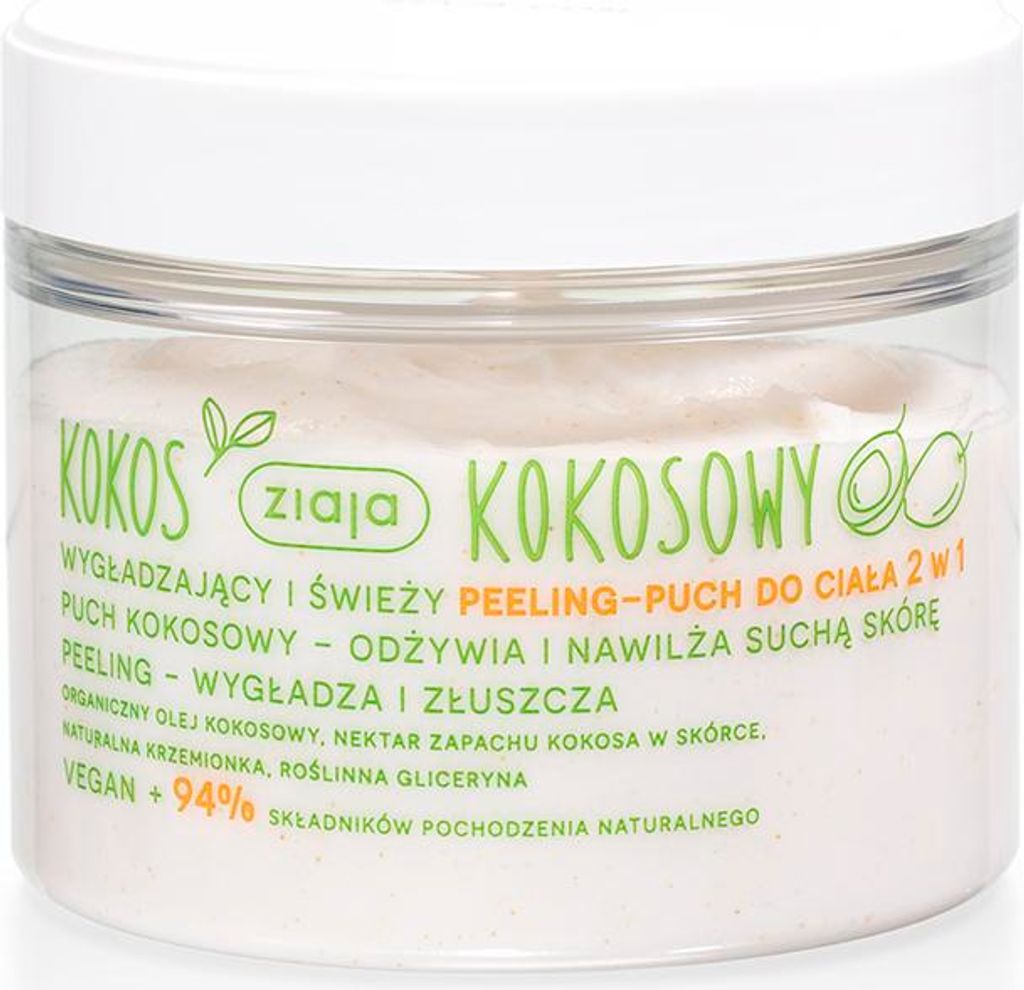 Ziaja Kokosnootpelselpoeder 2-in-1, 270 ml / 4443 Productafbeelding 