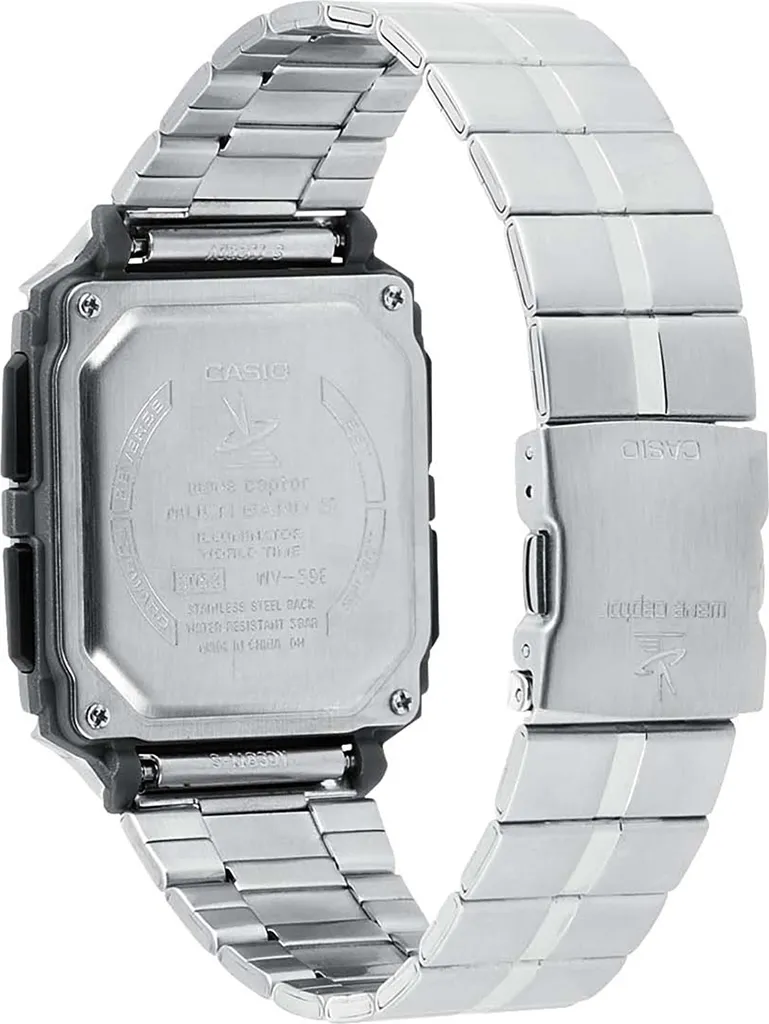 Casio Wave Ceptor WV-59RD-1AEF: Eleganza Argento e Precisione Atomica - 7