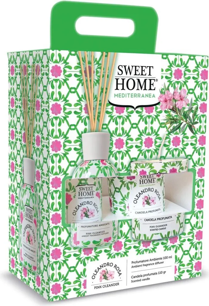 Coffret senteur maison avec diffuseur par capillarité et bougie