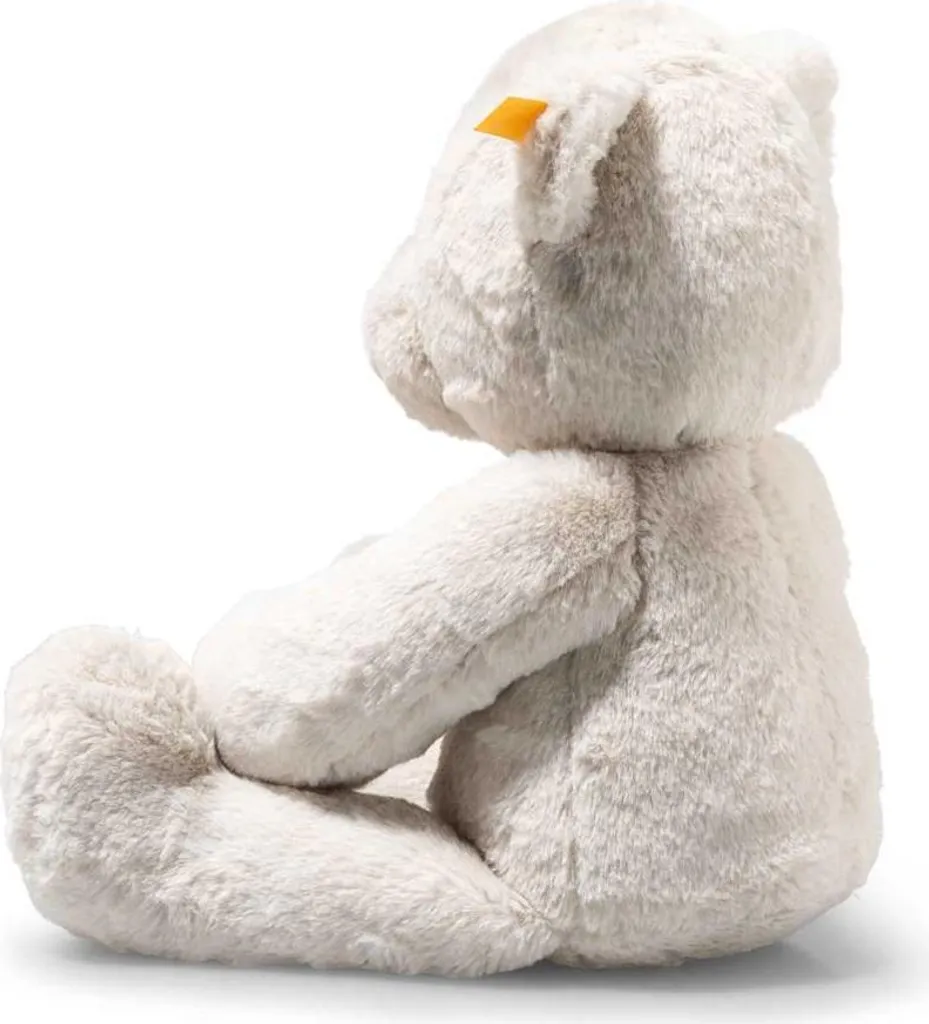 Peluche ours Robby crème Steiff 42cm - Jouet d'éveil doux et haut de gamme