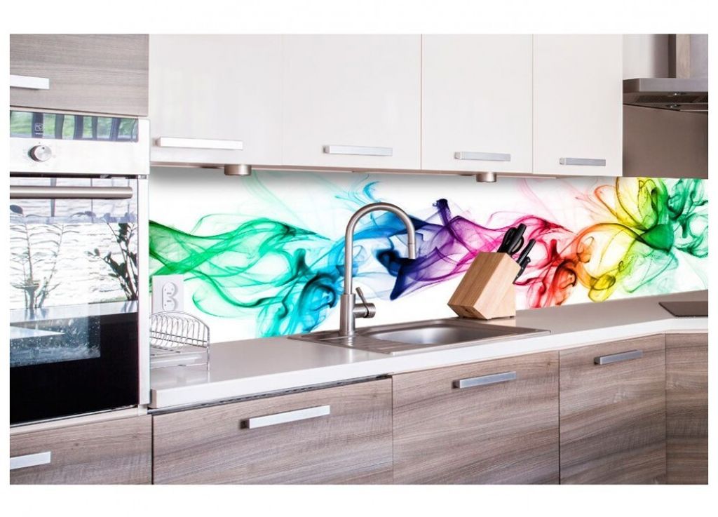 Küchenrückwand Folie selbstklebend RAUCH 260 x 60 cm - Klebefolie - Dekofolie - Spritzschutz für Küche -