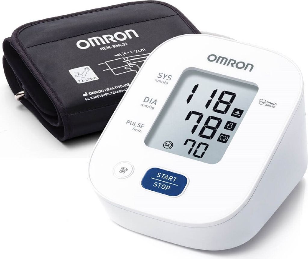 Omron M2+ monitor krevního tlaku v horní části paže Obrázek produktu
