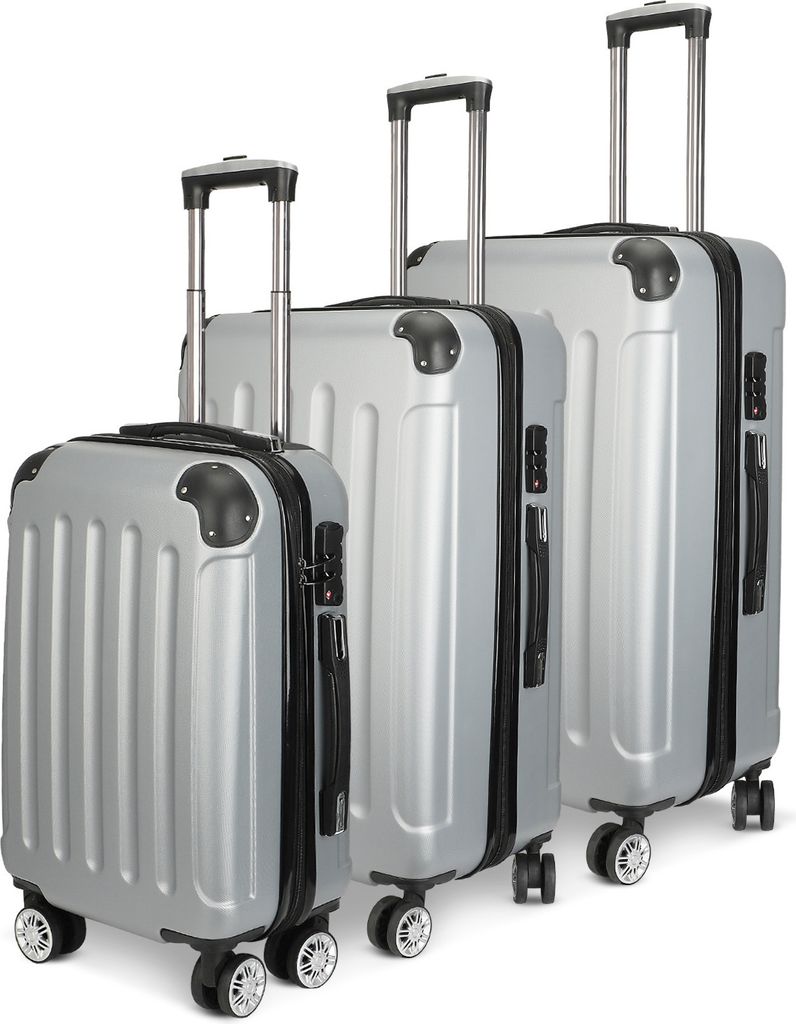 Set di valigie CDGlobal Set di valigie da viaggio da 3 Immagine del prodotto 