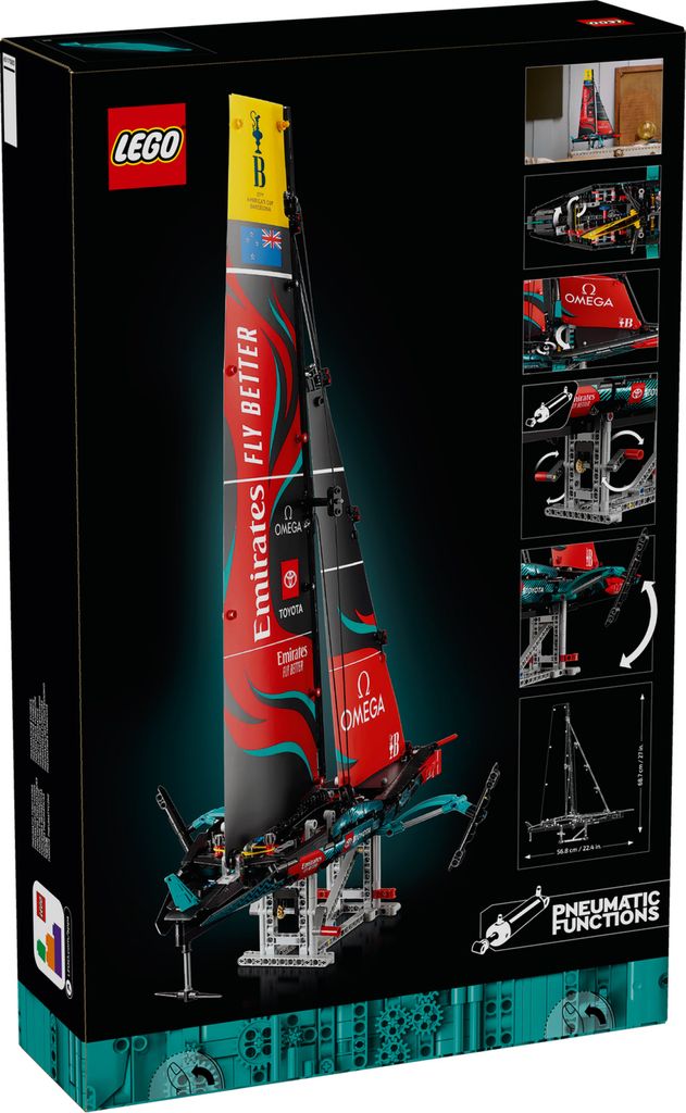 LEGO® Technic 42174 Jachta Emirates Team New Zealand AC75 Zdjęcie produktu 12
