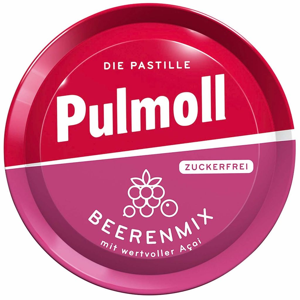 Pulmoll Beerenmix zuckerfrei 50g Produktbild 