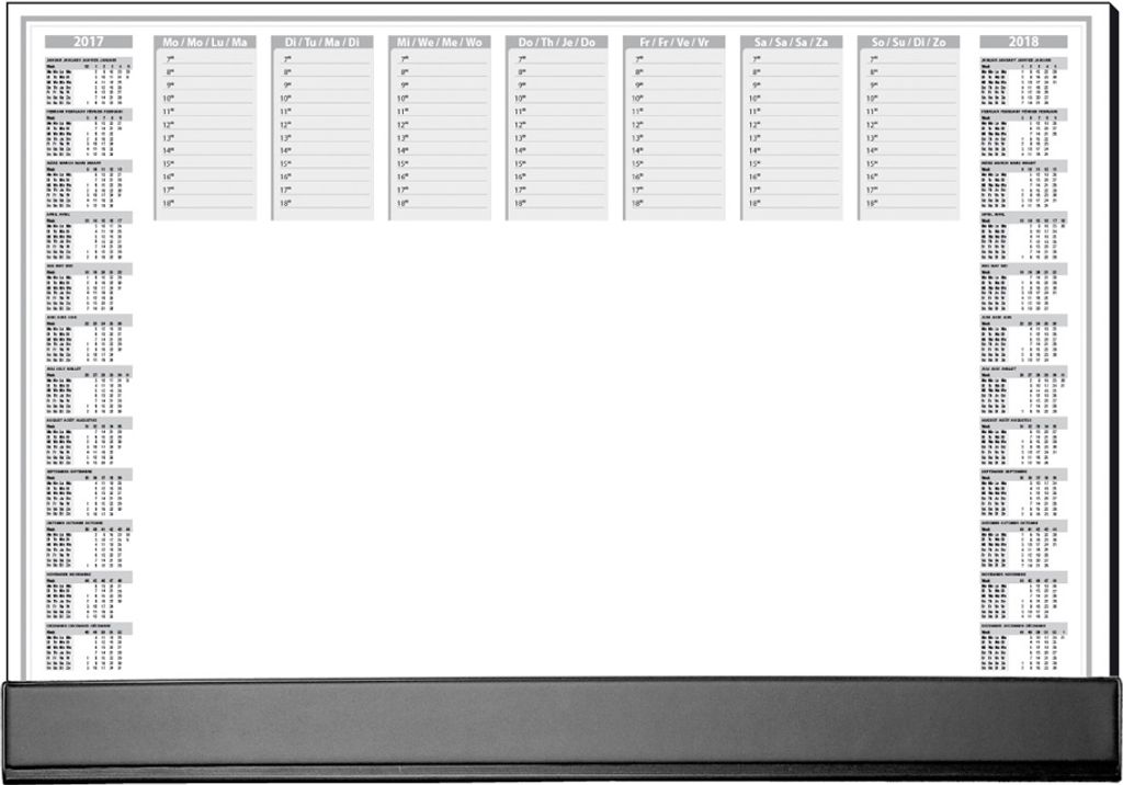 SIGEL HO365 Papier-Schreibunterlage, Office, 595x410 mm, 40 Blatt