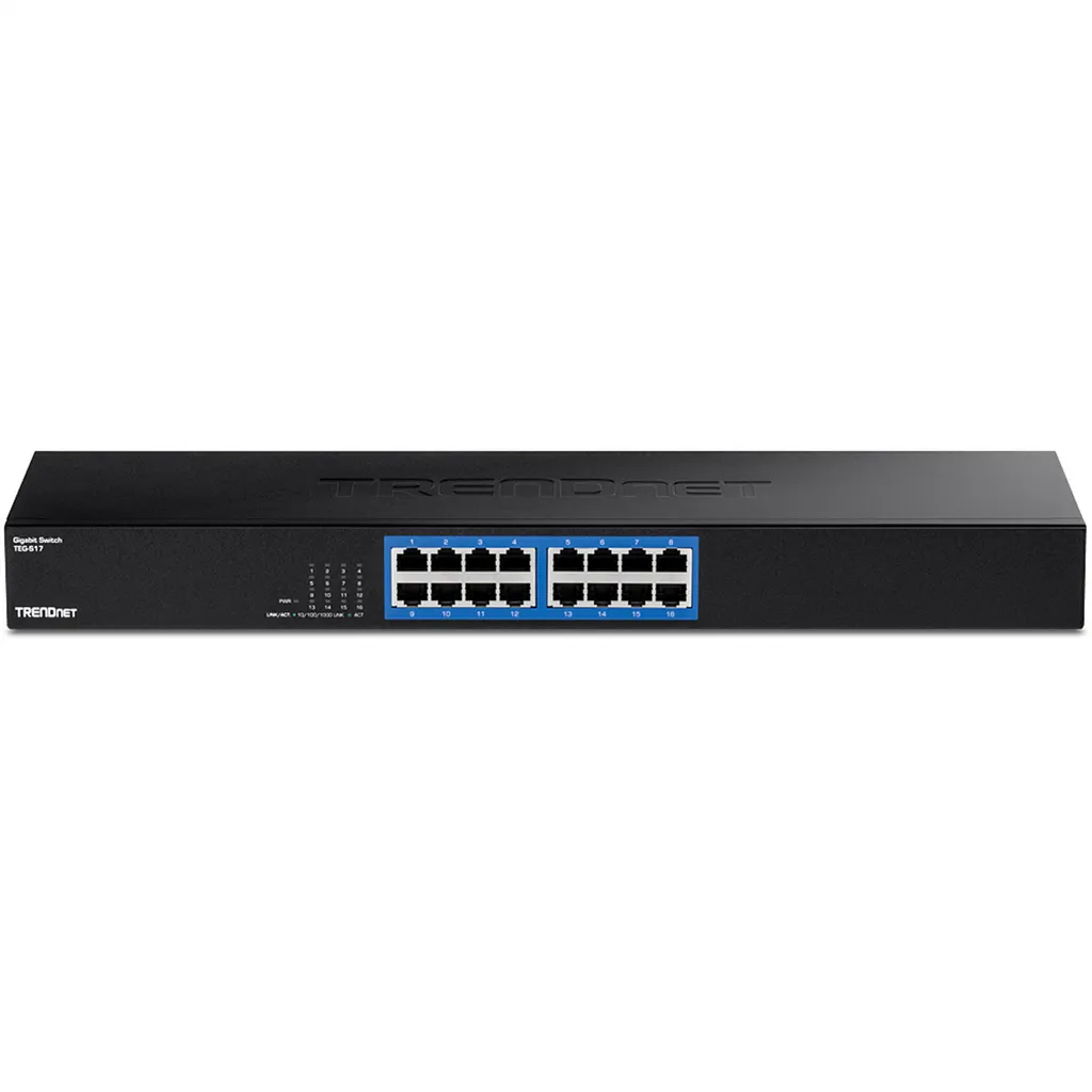 TRENDnet TEG-S17: Switch Gigabit Professionale 16 Porte per Ufficio