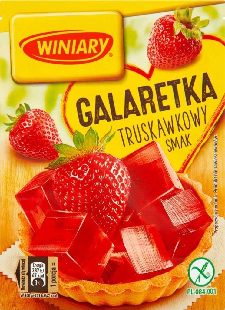 Winiary Galaretka truskawkowa 71 g Obrázok produktu 