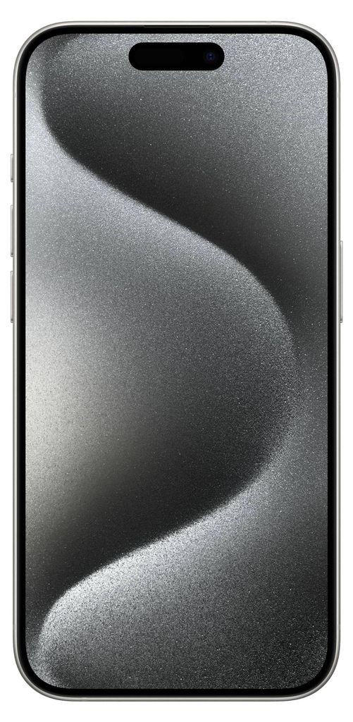 Apple iPhone 15 Pro 128GB Titan Weiß Produktbild 