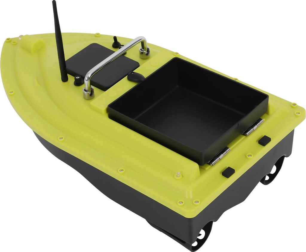 Angelköderboot, Fernbedienung, 2 Stunden Dauer, grün