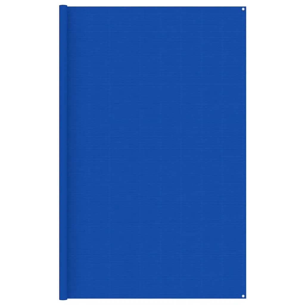 Tapis de sol pour auvent de caravane 3x5m bleu - Confort camping