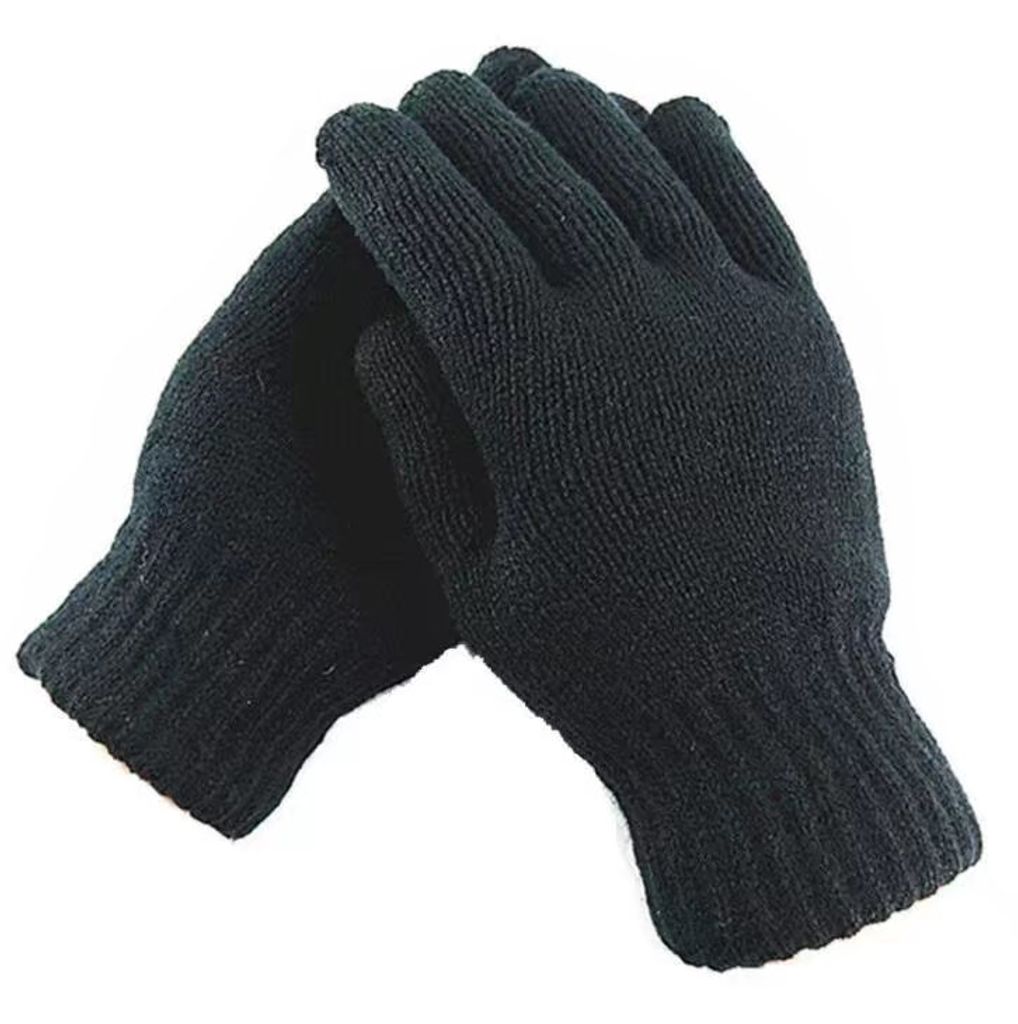 Strick Handschuhe Damen Thermo Handschuhe Chunky Warm Gestrickt Winterhandschuhe