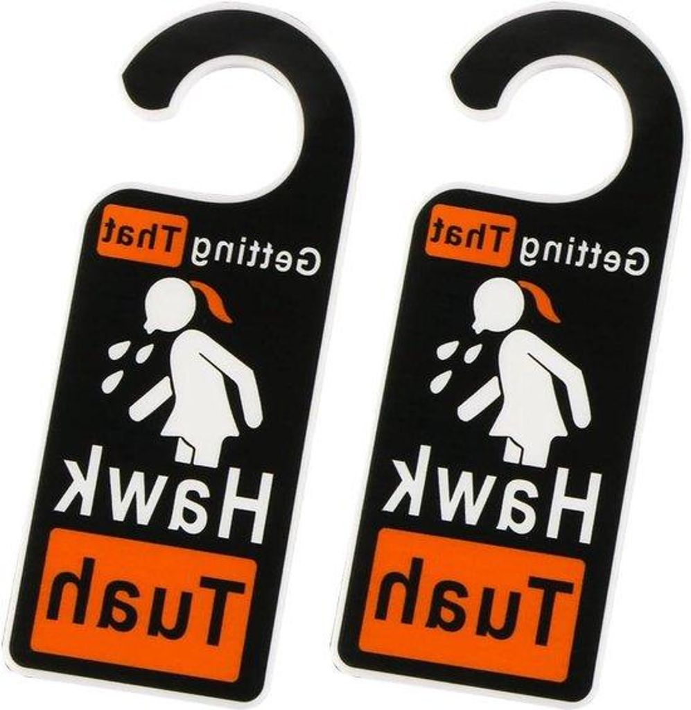 Einladende Türschilder-Set aus 2 Teilen - Heitere Haustürchristalle - Farblose Türtexte - Büro- und Haushaltsakkord.
