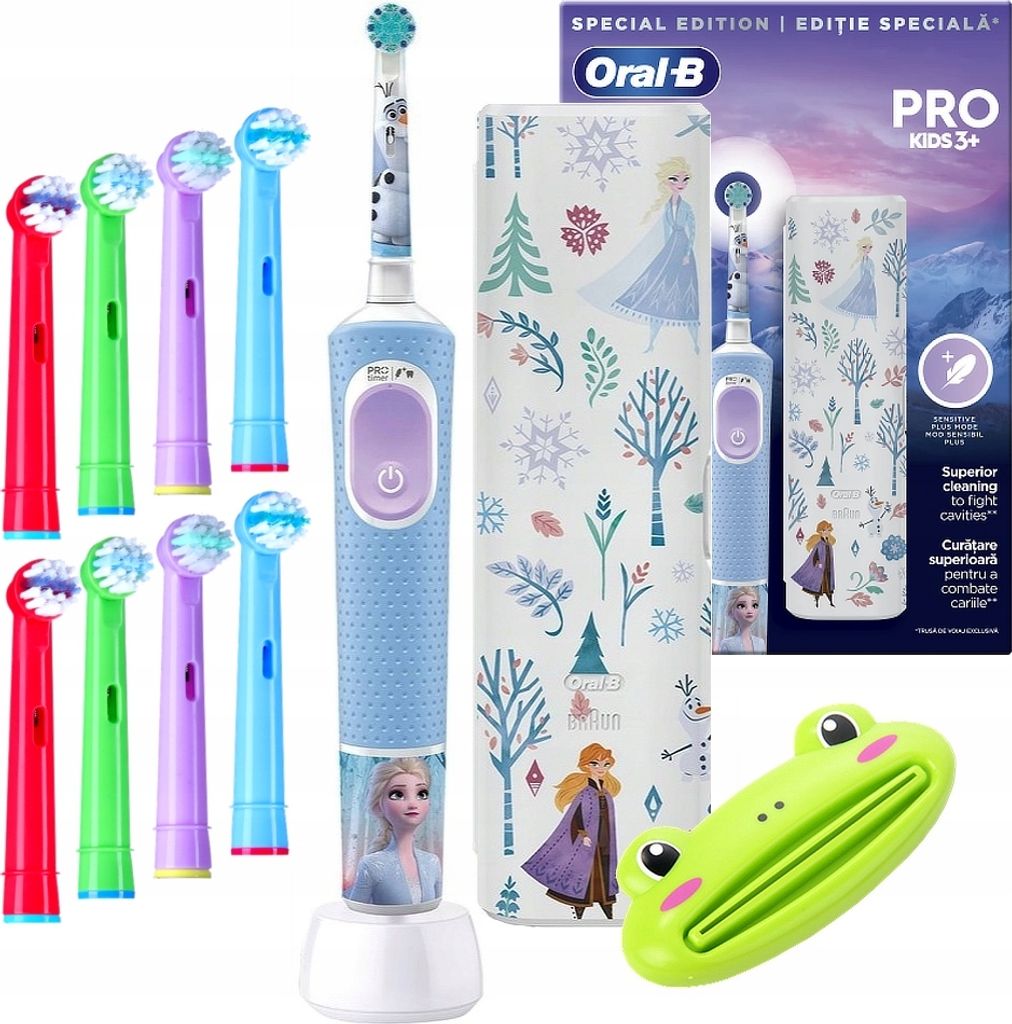 Oral-B | Elektrische Zahnbürste - D103 Frozen - Kinder - Produktbild 