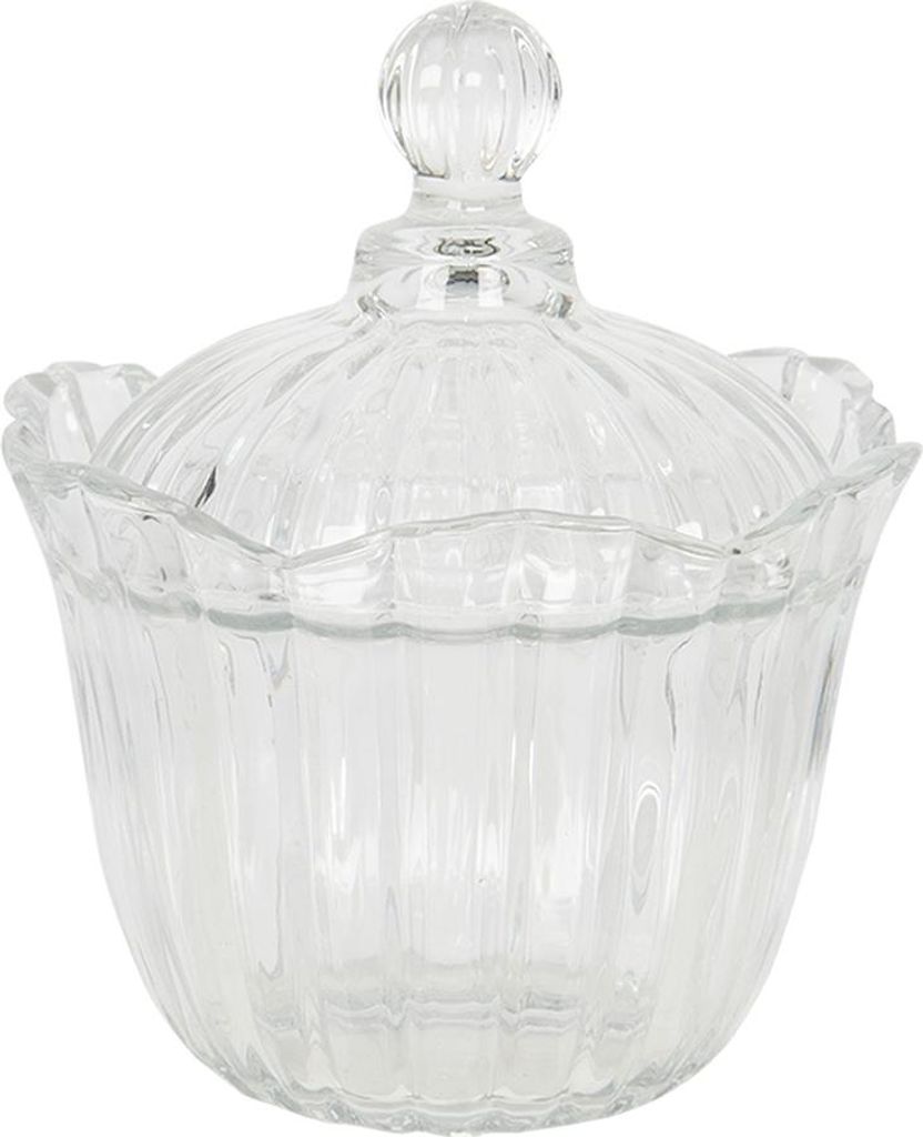 Clayre & Eef Glastopf Ø 15x18 cm Glas