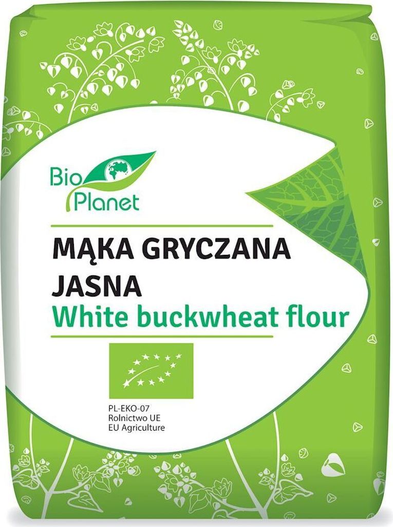 FARINA DI GRANO CHIARO, BIOLOGICA, 1 kg -PLANET Immagine del prodotto 