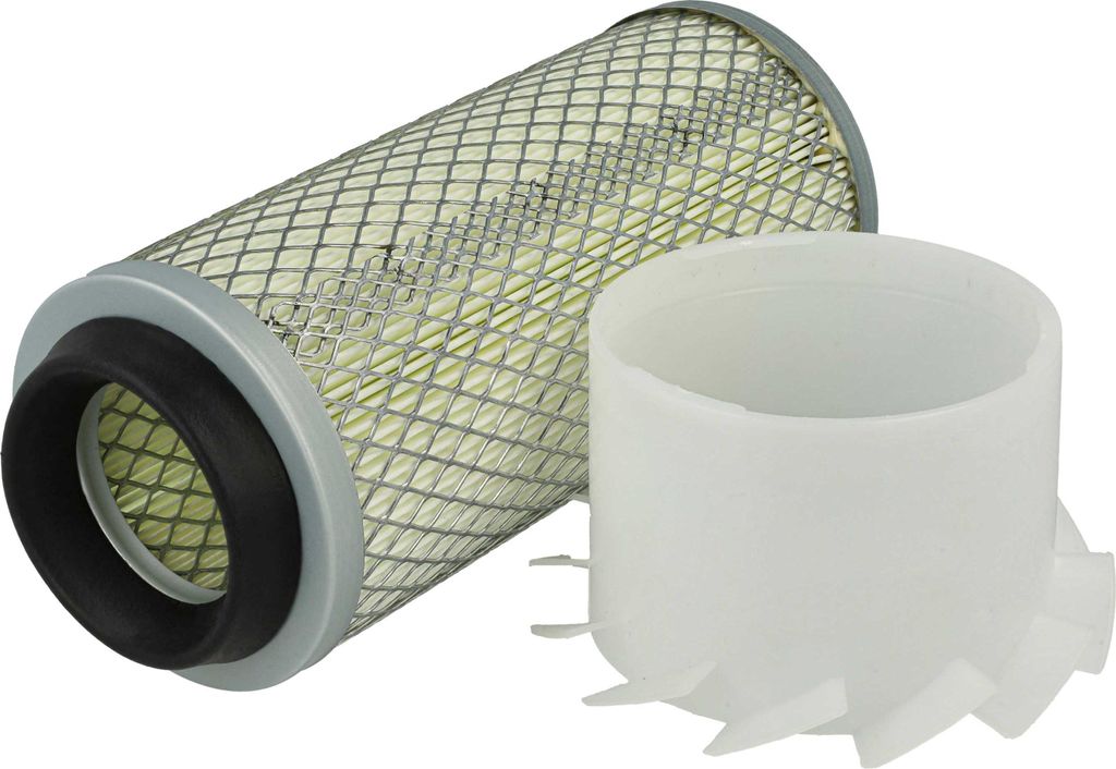 vhbw Luftfilter Ersatz für KOMATSU YM1710221253, YM17102212530, Z7601117130, Z7602AF932 für Bagger - Äußerer Motorfilter