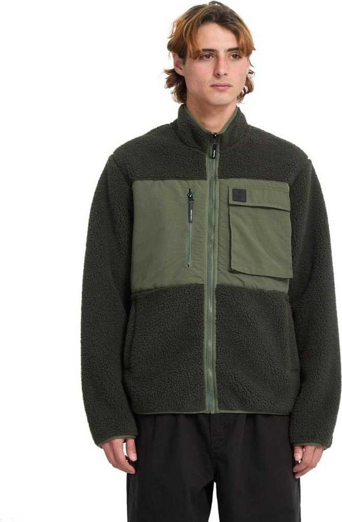 Volcom Storm Stone Reißverschlusspullover Grün L Herren Grün L