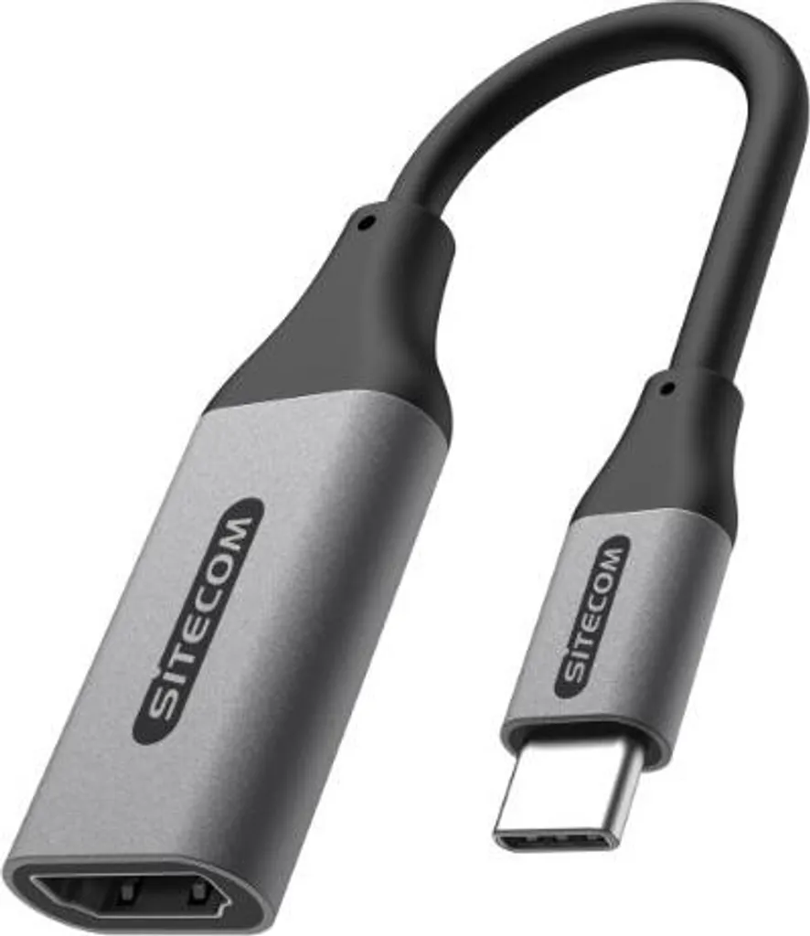 Adaptateur HDMI 2.0 pour USB-C Sitecom - 4K 60Hz Fluide et Compact