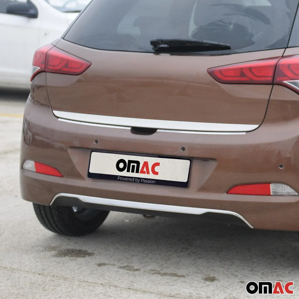 Cornice Cromata Bagagliaio Hyundai i20 2014-18 | Acciaio Inox Deluxe