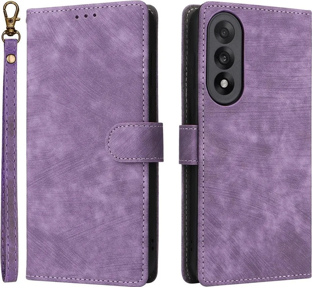 Cover OnePlus Nord 5 Phonesta Vintage Viola - Custodia Portafoglio