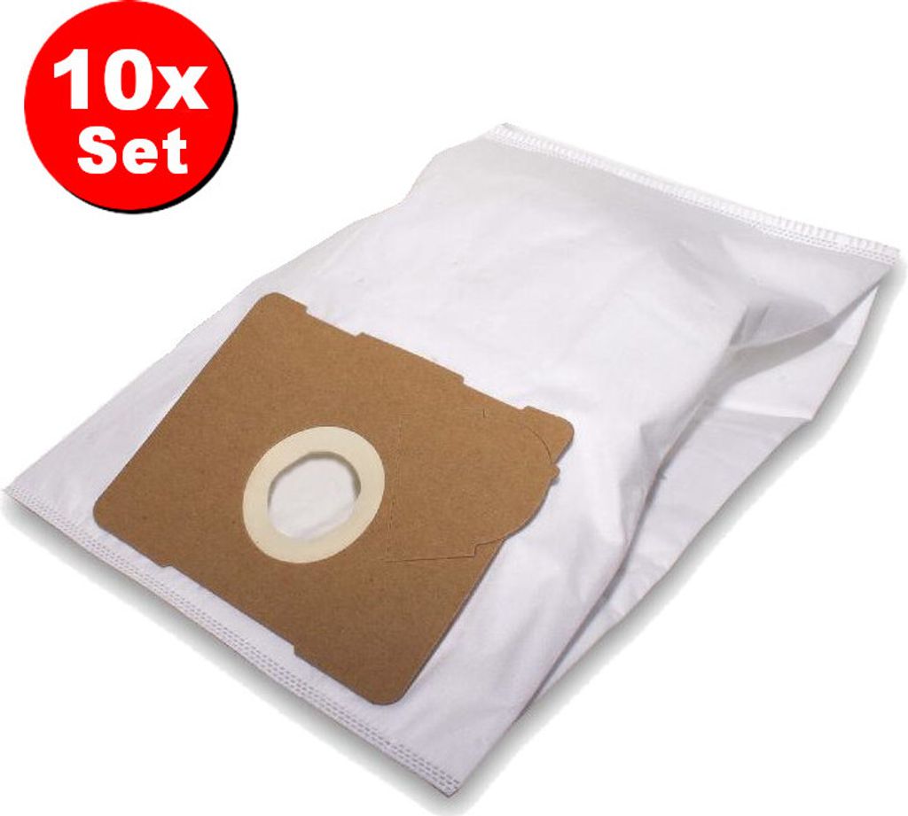 10x Trade-Shop Staubsaugerbeutel / Microvlies-Beutel kompatibel mit Festool CT 17, CT 17 E, VCP 170 E, VCP 171 E, VPC 171 E/L ersetzt 769136