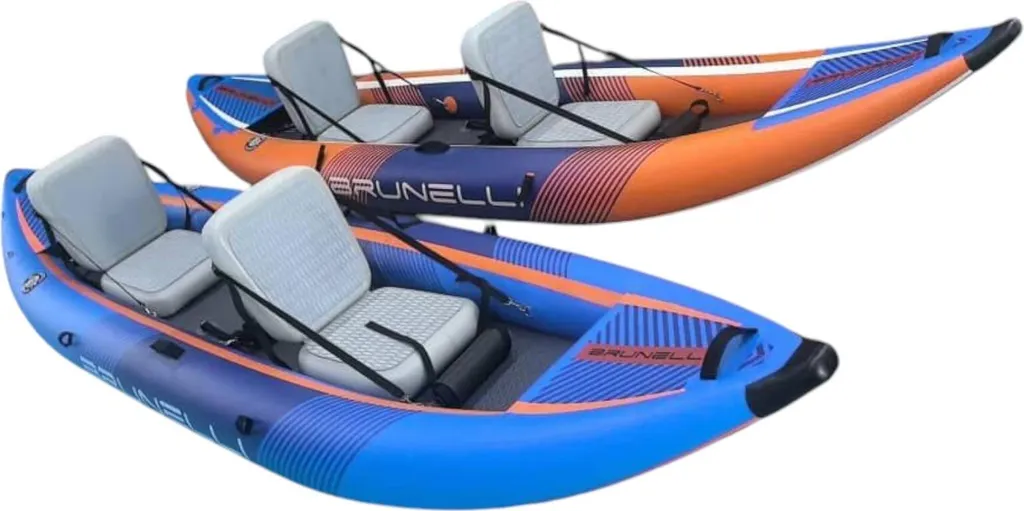 Transformer Paddle en Kayak avec ce Siège Gonflable Brunelli Haute Qualité