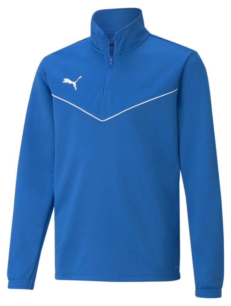 Puma Jungen Teamrise 1/4 Zip Top Jr Sweatshirt, Electric Produktbild 