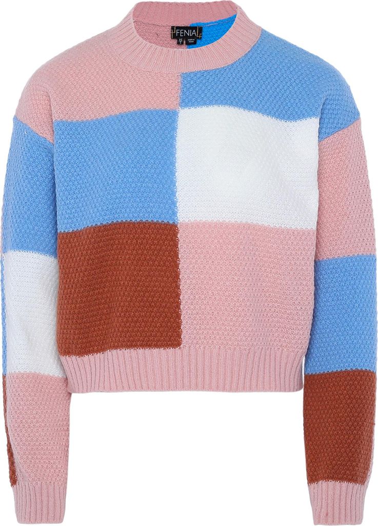 FENIA damen pullover - mehrfarbig, XL/XXL