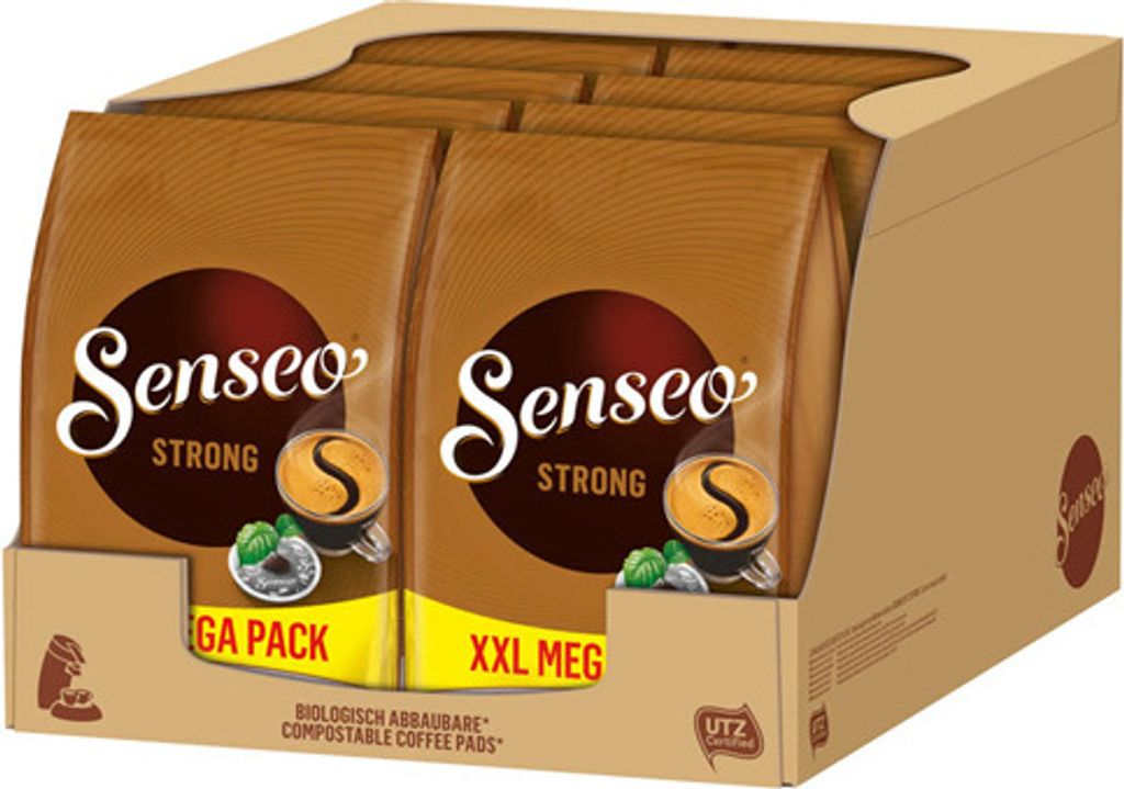 Kapsułki z kawą Senseo Strong / Mocna, opakowanie 10 sztuk, Zdjęcie produktu 