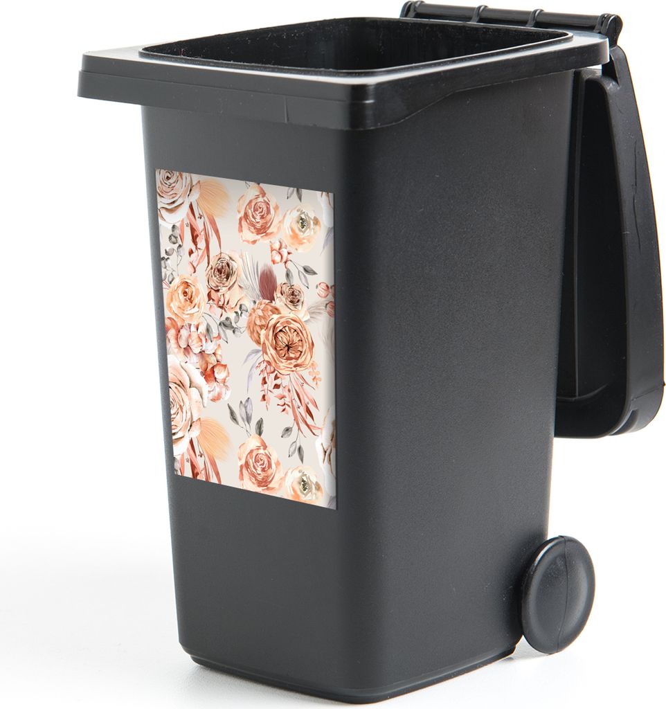 MuchoWow - Mültonnen-sticker - Sticker - Aufkleber für die Mülltonne