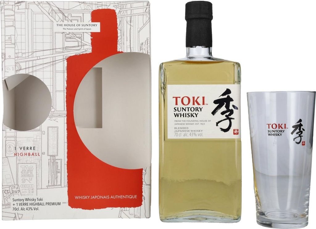 Suntory TOKI Blended Japanese Whisky 43% Vol. 0,7l in Produktbild 