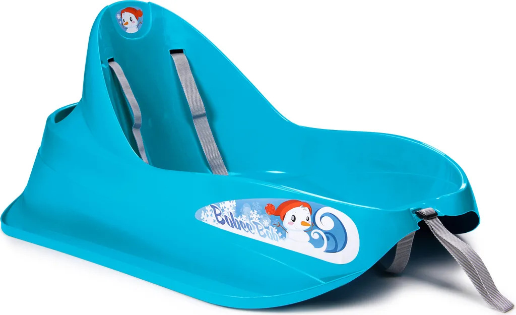 Luge Bob Eda avec Siège Ergonomique et Freins pour Neige et Montagne