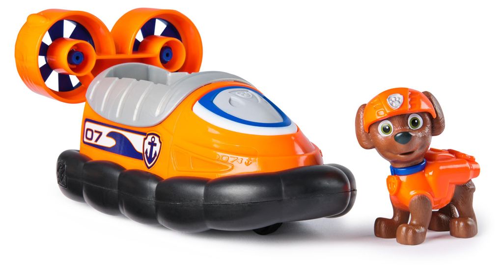 Paw Patrol - Luftkissenboot mit Zuma Hundefigur Produktbild 