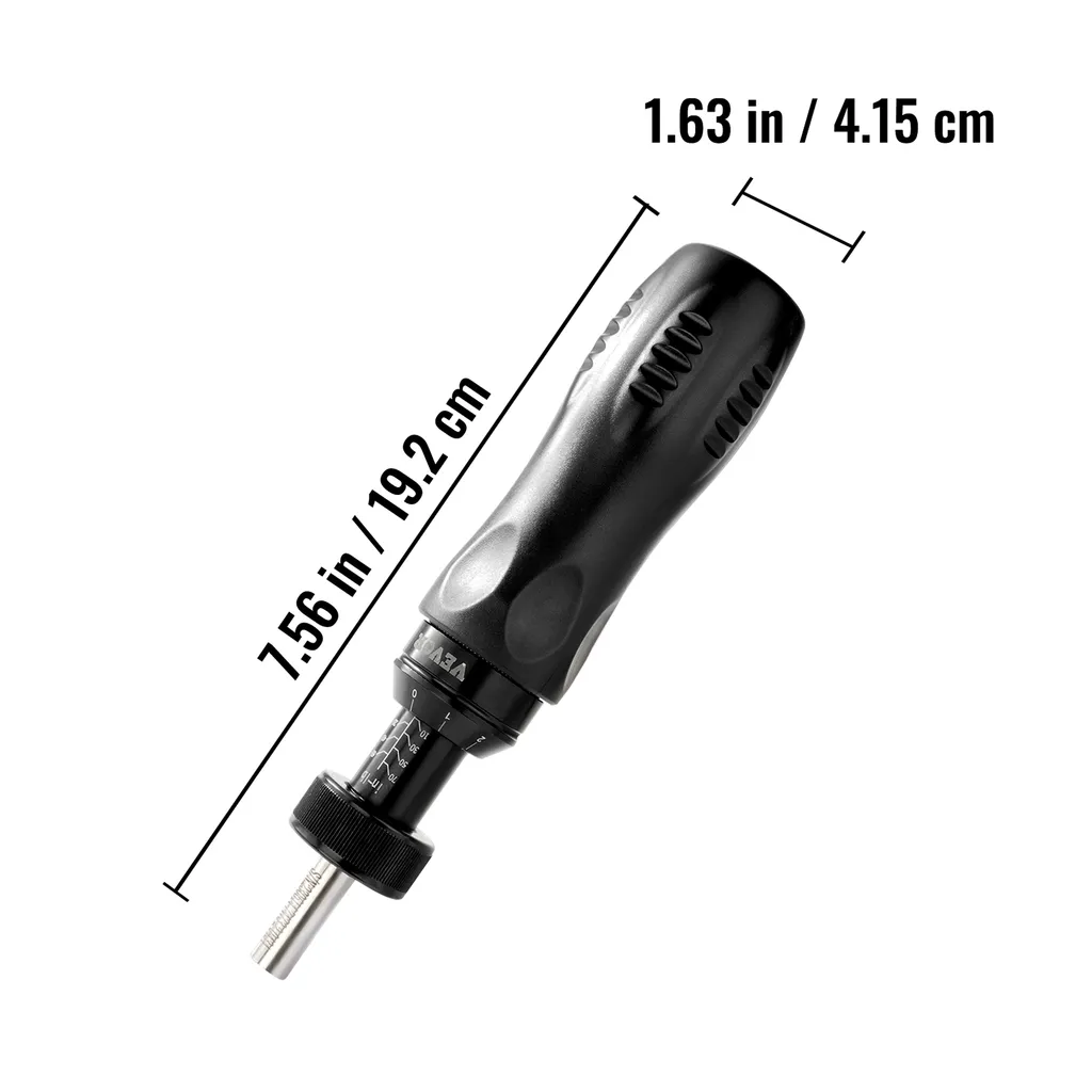 Clé Dynamométrique à Tournevis 1/4 Pouce VEVOR pour Mécanique de Précision - 8