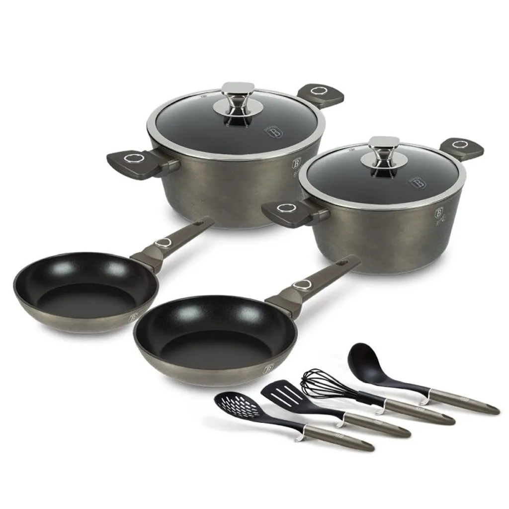 Set Cucina BerlingerHaus Crystal Collection 10 Pezzi Luxury Design