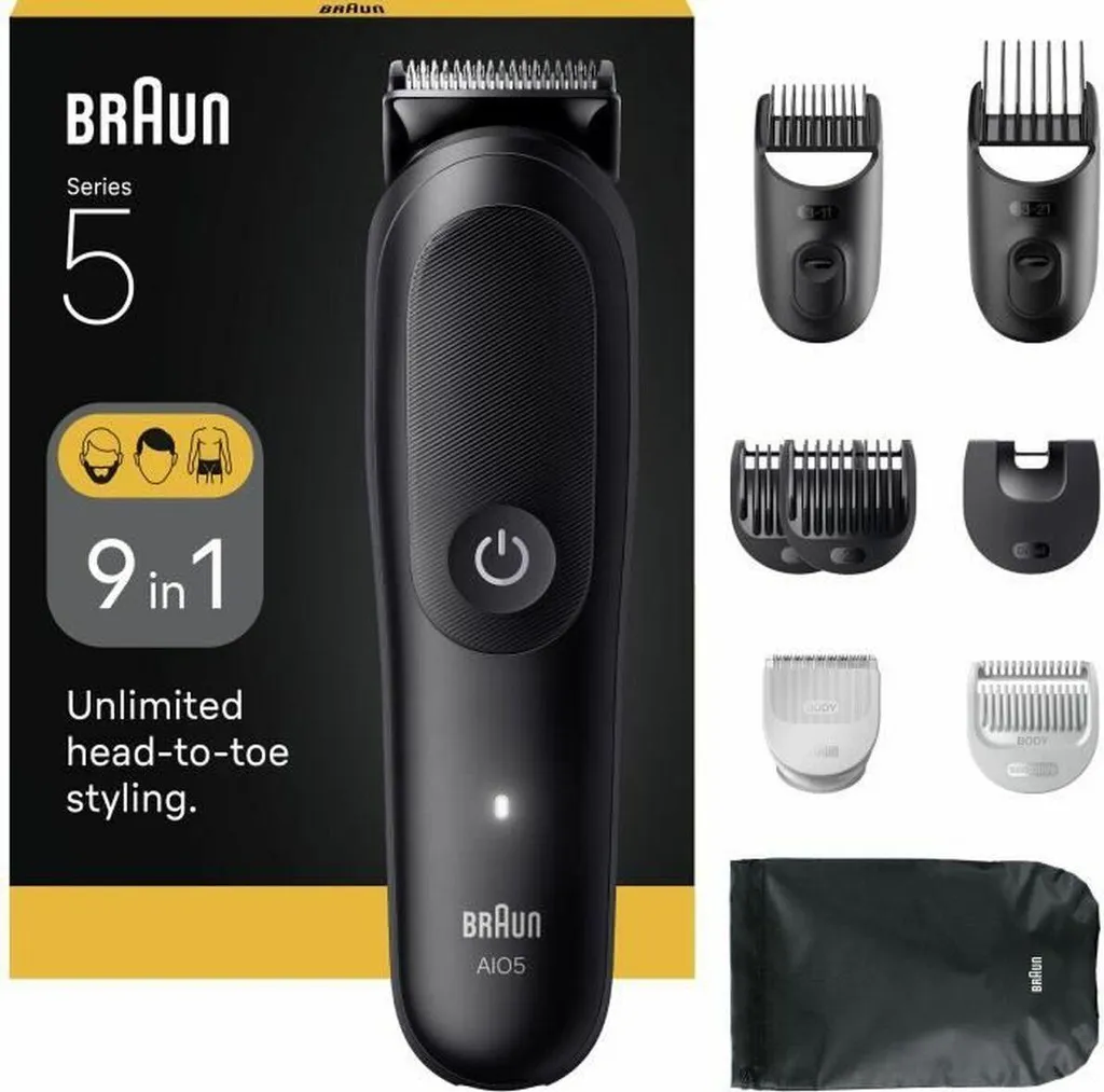 Tondeuse Braun Anti-Irritation pour Peau Sensible et Rasage sans Effort