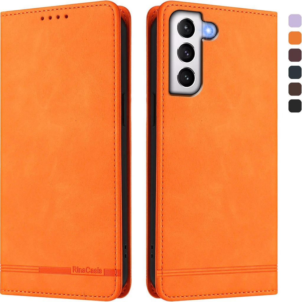 Hülle für Samsung Galaxy S21+ 5G, Retro Kunstleder Ständer Produktbild 