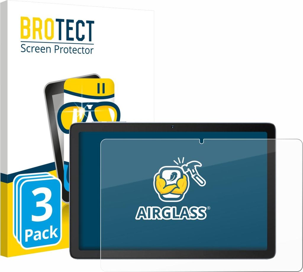 3x BROTECT Schutzglas für Hotwav Pad 12 Schutzfolie Panzer Produktbild 